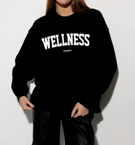 Women graphic pullover long sleeve sweatshirt