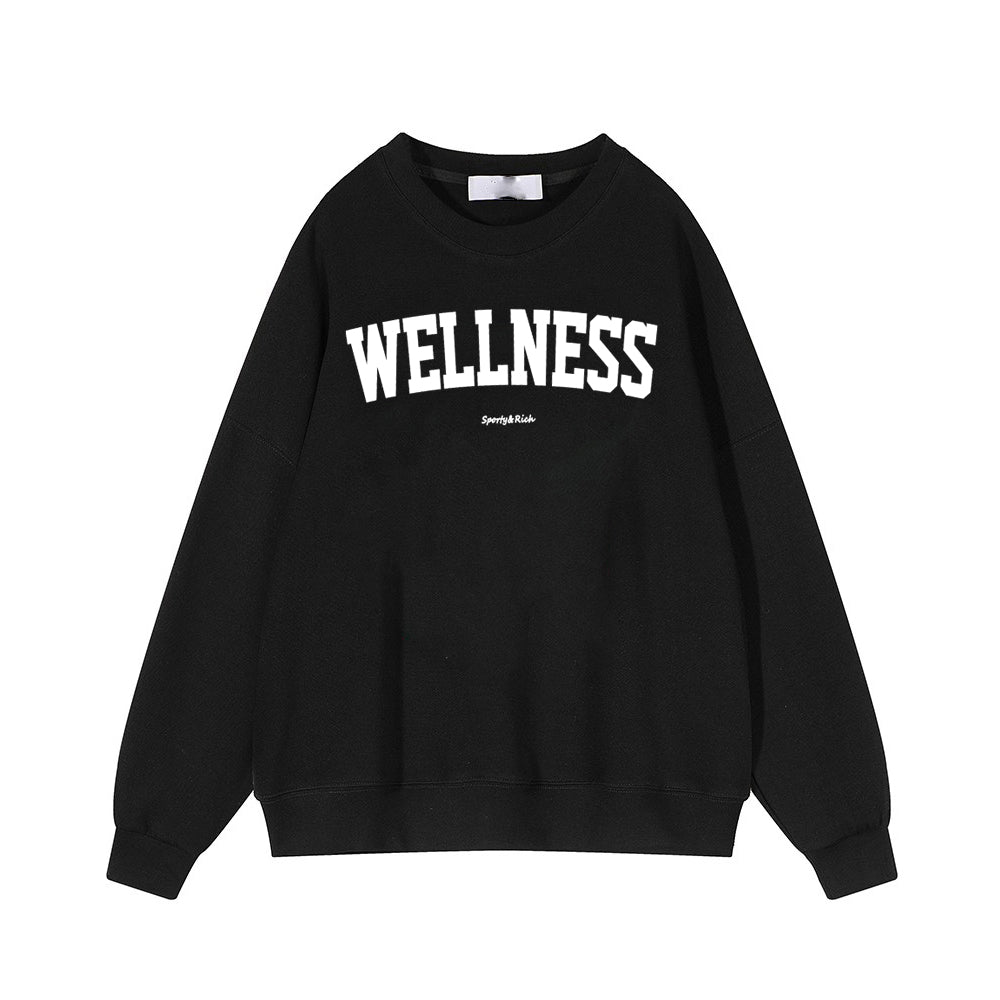 Women graphic pullover long sleeve sweatshirt