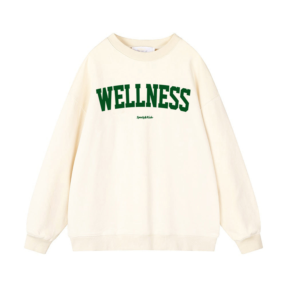 Women graphic pullover long sleeve sweatshirt